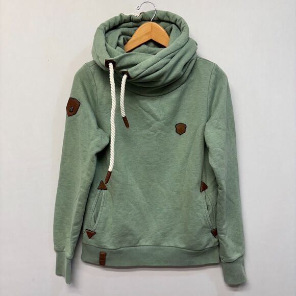 Naketano Brave New World Women Pullover Hoodie Sweatshirt Size Large D050 -25 - Picture 15 of 16